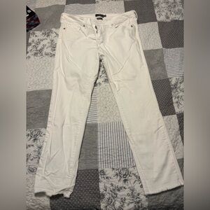 Torrid White Straight Leg Jeans
